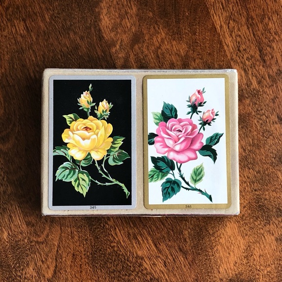 Floral Congress Playing Cards